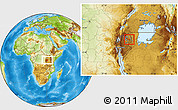 Physical Location Map of Kayonza