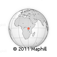 Outline Map of Kayonza