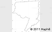 Blank Simple Map of Rukara, cropped outside, no labels
