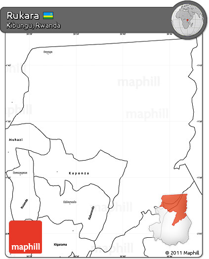 Blank Simple Map of Rukara