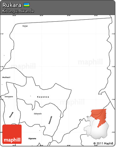 Blank Simple Map of Rukara