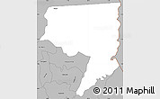 Gray Simple Map of Rukara