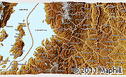 Physical 3D Map of Kibuye
