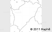 Blank Simple Map of Gisovu