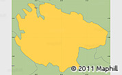 Savanna Style Simple Map of Gitsi