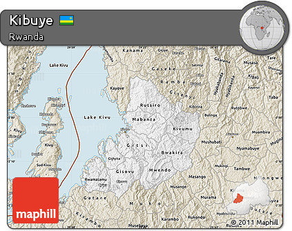 Classic Style Map of Kibuye