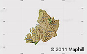 Satellite Map of Kibuye, cropped outside