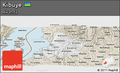 Classic Style Panoramic Map of Kibuye