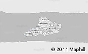 Gray Panoramic Map of Kibuye, single color outside