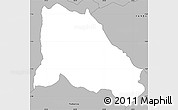 Gray Simple Map of Rutsiro