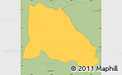 Savanna Style Simple Map of Rutsiro