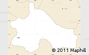 Classic Style Simple Map of Gikomero
