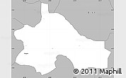 Gray Simple Map of Gikomero