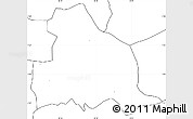 Blank Simple Map of Gikoro, no labels