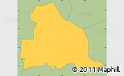Savanna Style Simple Map of Gikoro