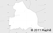 Silver Style Simple Map of Gikoro