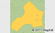 Savanna Style Simple Map of Rushashi