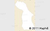 Classic Style Simple Map of Tare, single color outside