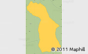 Savanna Style Simple Map of Tare