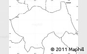 Blank Simple Map of Nyarutovu