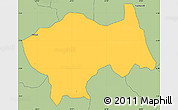 Savanna Style Simple Map of Nyarutovu