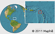 Satellite Location Map of Christ Church Nichola Town