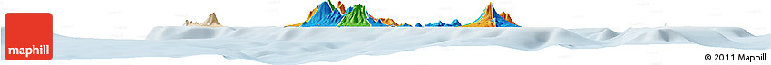 Political Horizon Map of Saint Kitts and Nevis, lighten Political Horizon Map of Saint Kitts and Nevis, lighten