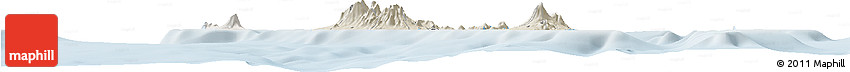 Shaded Relief Horizon Map of Saint Kitts and Nevis, lighten Shaded Relief Horizon Map of Saint Kitts and Nevis, lighten