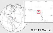 Savanna Style Location Map of Saint Kitts and Nevis, blank outside, hill shading inside