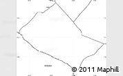 Blank Simple Map of Saint Thomas Middle Island
