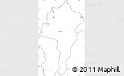 Blank Simple Map of Castries