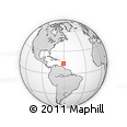Outline Map of Dennery