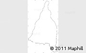 Blank Simple Map of Laborie, cropped outside, no labels