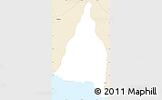 Classic Style Simple Map of Laborie