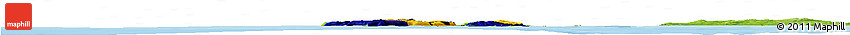 Flag Horizon Map of Saint Pierre and Miquelon, physical outside, bathymetry sea, flag centered Flag Horizon Map of Saint Pierre and Miquelon, physical outside, bathymetry sea, flag centered