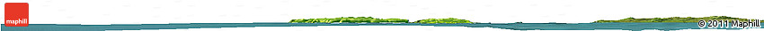Physical Horizon Map of Saint Pierre and Miquelon, satellite outside Physical Horizon Map of Saint Pierre and Miquelon, satellite outside