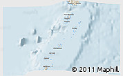 Classic Style 3D Map of Grenadines
