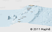 Classic Style Panoramic Map of Grenadines
