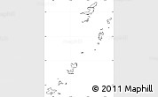 Blank Simple Map of Grenadines