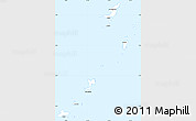 Gray Simple Map of Grenadines