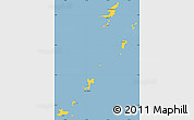 Savanna Style Simple Map of Grenadines