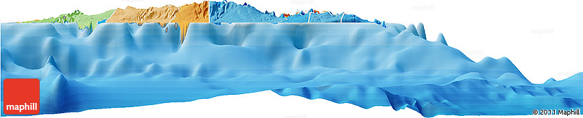 Political Shades Horizon Map of Atua Political Shades Horizon Map of Atua