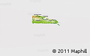 Physical Panoramic Map of Atua, cropped outside