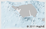 Gray 3D Map of Satupa'itea, single color outside