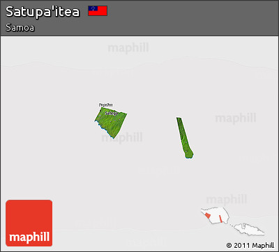 Satellite 3D Map of Satupa'itea, cropped outside