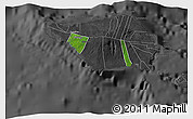 Satellite 3D Map of Satupa'itea, darken, desaturated