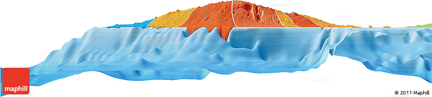 Political Horizon Map of Satupa'itea, political shades outside