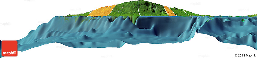Political Horizon Map of Satupa'itea, satellite outside