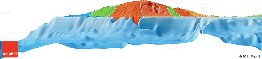 Political Shades Horizon Map of Satupa'itea