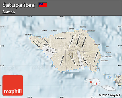 Classic Style Map of Satupa'itea